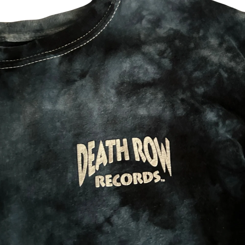 Death Row Records T-Shirt | Blue Tie Dye | Size L